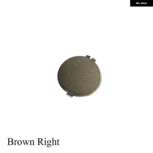 リア バンパー 牽引フックカバー マツダ6 アテンザ 2020 2021 セダン リア牽引フック アイリッド トレーラーキャップ 塗装済み - Brown Right