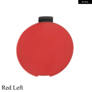 リア バンパー 牽引フックカバー マツダ6 アテンザ 2020 2021 セダン リア牽引フック アイリッド トレーラーキャップ 塗装済み - red left