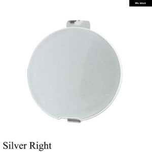 リア バンパー 牽引フックカバー マツダ6 アテンザ 2020 2021 セダン リア牽引フック アイリッド トレーラーキャップ 塗装済み - Silver-Right