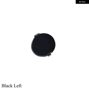 リア バンパー 牽引フックカバー マツダ6 アテンザ 2020 2021 セダン リア牽引フック アイリッド トレーラーキャップ 塗装済み - BLACK LEFT