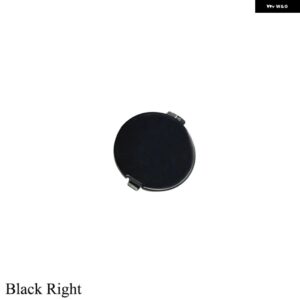 リア バンパー 牽引フックカバー マツダ6 アテンザ 2020 2021 セダン リア牽引フック アイリッド トレーラーキャップ 塗装済み - BLACK RIGHT