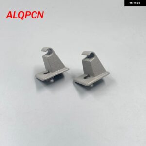 1ペア 1992-1999 シボレー サバーバン/タホ GMC ユーコン サン バイザー クリップ 92 94 95 96 97 99 - タン - grey 2 pc