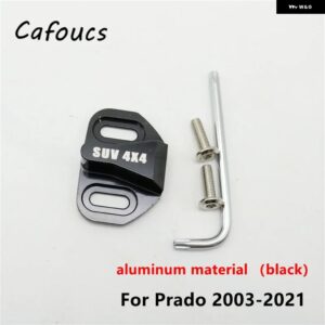 テールゲート ラゲッジロック リミッター リアドア 耐衝撃 異音防止 トヨタ プラド 150 RAV4 クルーザー FJ レクサス GX - PRADO Black