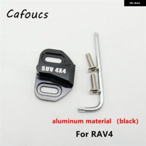 テールゲート ラゲッジロック リミッター リアドア 耐衝撃 異音防止 トヨタ プラド 150 RAV4 クルーザー FJ レクサス GX - RAV4 Black