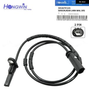 34526791223 34526791225 ABSスピードセンサー フロント リア 左 右 適合: BMW F23 F30 F31 F32 F33 125I 316I 320I 328I 440I 2.0L 3.0L - Rear 1PCS