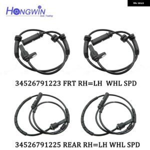 34526791223 34526791225 ABSスピードセンサー フロント リア 左 右 適合: BMW F23 F30 F31 F32 F33 125I 316I 320I 328I 440I 2.0L 3.0L - 1 set