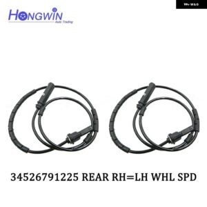 34526791223 34526791225 ABSスピードセンサー フロント リア 左 右 適合: BMW F23 F30 F31 F32 F33 125I 316I 320I 328I 440I 2.0L 3.0L - Rear 2PCS