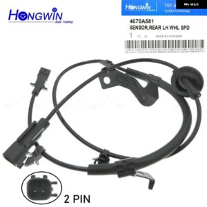 リア 左 右 ABS センサー 三菱 ASX アウトランダー II 1.8 2.0 2.2 2.4 I DI-D CW1W CW4W CW5W CX4A GA2W 4670A581 4670A582 - Left