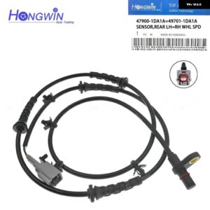 リアフロント ABS ホイールスピードセンサー 07-13 日産 X-TRAIL ROGUE S35 T31 T31Z 2.5L L4 2.5L 47910-1DA1A 47911-1DA1A 47900-JG000 - Rear 1PCS