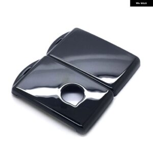 車用キーケースカバー ABS VOLVO S90 V90 XC90 XC60 V60 S60 XC40 ケースフォブ 2019 2020 リモートキーシェル - black