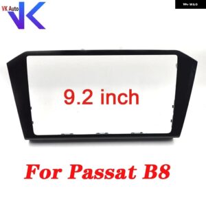 8インチ MIB 3 CD ボックス トリム ブラックペイント ラジオ フレーム パネル CD プレート パサート B8 2018 - 9.2-inch Black