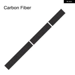 3枚 車用 ステッカー グラフィック ストライプキット ビニール チューニングカバー フォード マスタング GT500 GT350 GT オートフード ボンネット ルーフ テ - carbon fiber