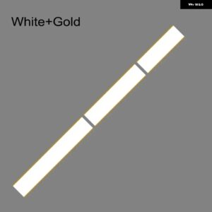 3枚 車用 ステッカー グラフィック ストライプキット ビニール チューニングカバー フォード マスタング GT500 GT350 GT オートフード ボンネット ルーフ テ - White Gold