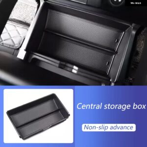 ABS 車内中央 コンソール 下 収納 ボックス シリコンマット オーガナイザー トレイ ランドローバー ディフェンダー 90 110 2020-2024年式 - Anti slip pad