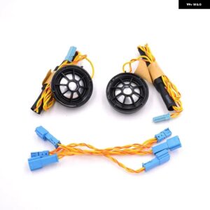 車用ツイーターカバー BMW F10 F11 オート インテリア フロント スピーカー ト レブル オーディオ ツイーターホーン スピーカー トランペットトランプカバー - tweeter