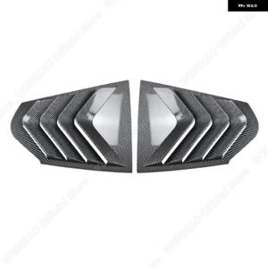 BMW 1シリーズ F40 M-PACK M135I 2019-2024 リアウィンドウ サイドベント シャッター ルーバー カバー トリム カーアクセサリー パーツ カーボンルック - Carbon Look