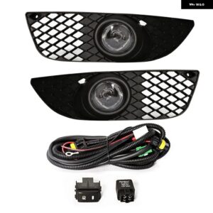 車用フロント バンパー フォグランプ 三菱 ランサー 2008 - 14 デイタイム ランニングライト ホワイト イエロー ブルー 12V - Fog Lamp