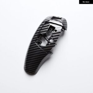 LHD RHD リアルセラミック製 ギア シフト レバー ノブカバー BMW スポーツ F20 F22 F30 F35 F32 F36 F10 F18 F07 F06 F01 F02 X3 X4 - Carbon Fiber RHD