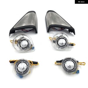 LEDカー発光ツイーター スピーカー BMW F10 F11 5シリーズ アンビエントライト ト レブル トランペットカバー 再パッケージカーアクセサリー - Style C