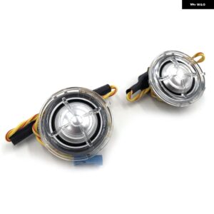 LEDカー発光ツイーター スピーカー BMW F10 F11 5シリーズ アンビエントライト ト レブル トランペットカバー 再パッケージカーアクセサリー - Front tweeter