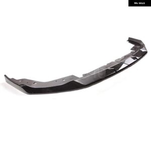 2023+ BMW 3シリーズ G20 G21 LCI 車用フロント バンパー リップ 330I M340I MP スタイル セダン スプリッター スポイラー 光沢ブラック 2個 - Carbon fiber style