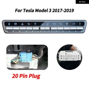 テスラ モデル3 Y 2019-2023 2024 物理 コントロール ボタン テスラ アクセサリー 多機能センター コントロール パネル スイッチ ボタン - 20 Pin