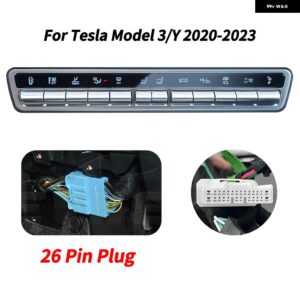 テスラ モデル3 Y 2019-2023 2024 物理 コントロール ボタン テスラ アクセサリー 多機能センター コントロール パネル スイッチ ボタン - 26 Pin