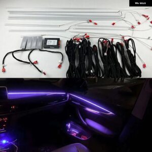 オート アンビエントライト BMW X5/X6 カラーカー 装飾 LED ストリップ F15/F85/F16 アンビエントライト 装飾 REFIT - 14-18 X5 F15