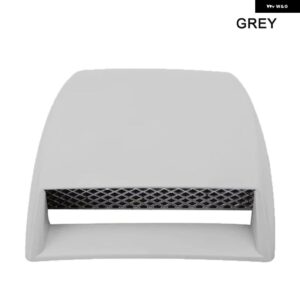 車用 ボンネット スクープエアインテーク 装飾 カバー BMW G30 E92 F30 フォード レンジャー アウディ TT MK2 フォーカス NIVA LADA 4X4 チューニング ラン - GRAY