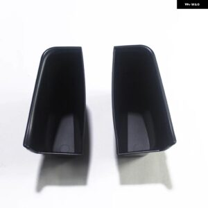 LHDカーアクセサリー アウディ Q7 4M 2016 - 21 プラスチック 製 インテリア フロントリア ドア 収納 ボックス ホルダー オーガナイザー - Rear Door-2pcs