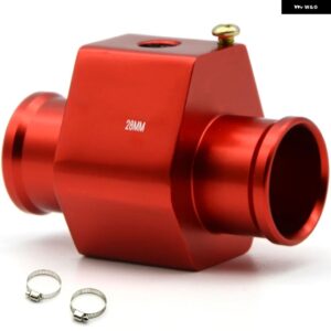 水温センサー アダプター ラジエーター 28MM 30MM 32MM 34MM 36MM 38MM 40MM ブルー/レッド - RED 28MM