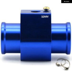 水温センサー アダプター ラジエーター ホース 1/8 NPT TEMP ホース 28MM 30MM 32MM 34MM 36MM 38MM 40MM - BLUE 32MM
