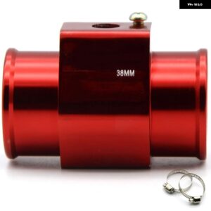 水温センサー アダプター ラジエーター ホース 1/8 NPT TEMP ホース 28MM 30MM 32MM 34MM 36MM 38MM 40MM - RED 38MM
