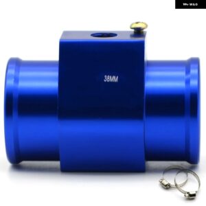 水温センサー アダプター ラジエーター ホース 1/8 NPT TEMP ホース 28MM 30MM 32MM 34MM 36MM 38MM 40MM - BLUE 38MM
