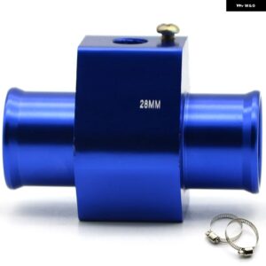 水温センサー アダプター ラジエーター ホース 1/8 NPT TEMP ホース 28MM 30MM 32MM 34MM 36MM 38MM 40MM - BLUE 28MM