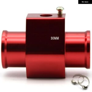 水温センサー アダプター ラジエーター ホース 1/8 NPT TEMP ホース 28MM 30MM 32MM 34MM 36MM 38MM 40MM - RED 30MM