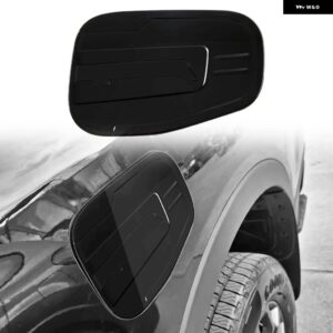 フォード レンジャー 2024 カーアクセサリー ABS オイル燃料 タンクキャップ カバー トリム と車リアドア トランク リッドカバー トリム 1個 - Glossy Black3