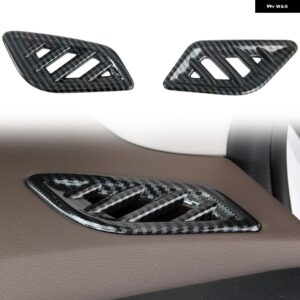 日産 エクストレイル T33 2021-2023 / 日産 キャシュカイ J12 2021-2023 カーアクセサリー ABS サイド エアコン 吹き出し口カバー 2個 - Style A