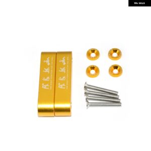 車用 ビレット アルミレーシングフードベント スペーサー ライザー ホンダ - Gold