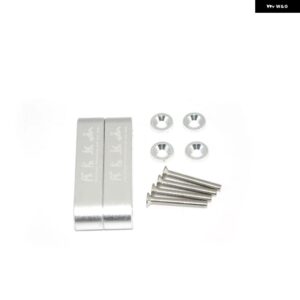 車用 ビレット アルミレーシングフードベント スペーサー ライザー ホンダ - Silver