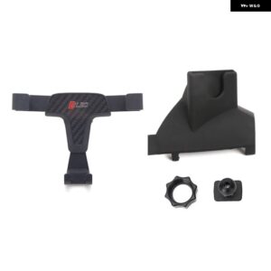 LHD スバル フォレスター SK 2019-2021 車用 エアベント マウント スタンド モバイルスマートフォン サポート 1セットみ LHD - Carbon Fiber Black