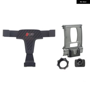 LHD RHD BMW 3シリーズ F30/4シリーズ F32 2014-2019 車用 ブラケット 携帯電話 ホルダー エアベント マウント スタンド 1セット - Carbon Fiber Black