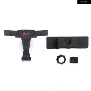 VOLKSWAGEN VW TIGUAN I 2007-2010 / POLO V 6C 2014-2017 / GOLF SPORTSVAN 2016-2018 携帯電話 ホルダー スタンド ブラケット 携帯電話を固定 - Carbon Fiber Black