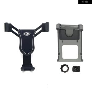 VW フォルクスワーゲン ゴルフ VII 7 5ドア / ヴァリアント / GTI 2013 - 2019 重力式車載電話 ホルダー サポート スタンド 1セット LHD RHD - black