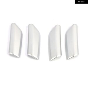 アウディ Q3 F3 スポーツバック 2019 - 21 カーアクセサリー ABS サイド ドアハンドル 装飾 カバー トリム 4個 - Matte Silver