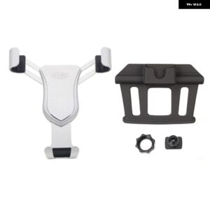 LHD RHD 日産 QASHQAI 2014-2020 日産 ROGUE X-TRAIL 2014-2020 モバイル携帯電話 ホルダー 車 ダッシュボード エアベント マウント - Silver