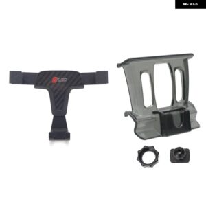 BMW X1 F48 / X2 F39 2017-2019 カーアクセサリー エアベント マウント スタンド モバイルスマートフォン サポート 1セット LHD RHD - Carbon Fiber Black