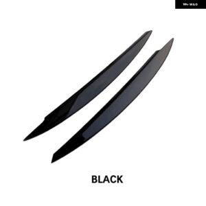 VWアクセサリー GOFT 7 2014 - 16 ヘッドランプ アイブロウ アイリッドカバー 装飾 トリム 光沢ブラック カーボン - black