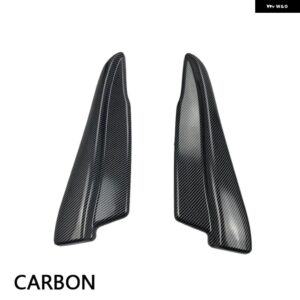 汎用 カーリア バンパー スポイラー ディフ??ューザースプリッタースクラッチ プロテクター BMW X5 E70 E90 E92 F20 ゴルフ 7 GTI プジョー 206 パサート B - CARBON