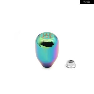 M10*1.5 レーシングカー マニュアル アルミノブ ギア シフト ノブ - Neo Chrome
